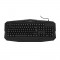 Tastatura gaming Exodus 100 uRage, 104 taste, USB, Negru