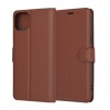Husa pentru iPhone 15 Plus - Techsuit Leather Folio - Brown