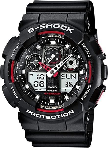 Ceas Barbati, Casio G-Shock, Classic GA-1 GA-100-1A4ER - Marime universala