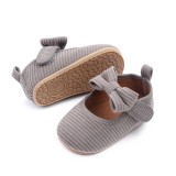 Pantofiori gri din reiat (Marime Disponibila: 9-12 luni (Marimea 20