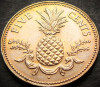 Moneda exotica 5 CENTI - I-LE BAHAMAS, anul 1975 * cod 4037, America de Nord