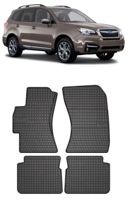 Set Covorase cauciuc dedicate SUBARU FORESTER (2013-2019) foto
