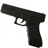 Pistol Bricheta Glock 18 negru metalic antivint reincarcabil