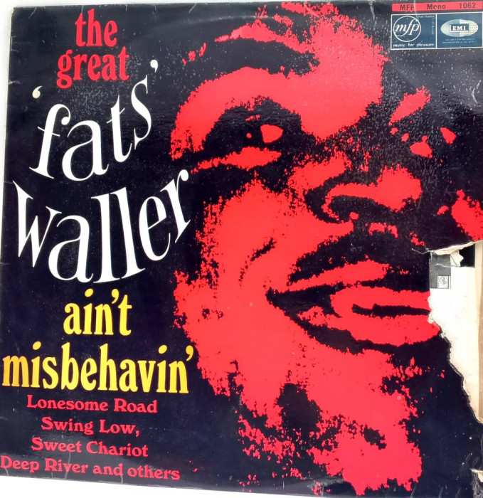 lp Fats Waller &lrm;&ndash; Ain&#039;t Misbehavin&#039; 1965 MFP UK NM /G+ jazz swing