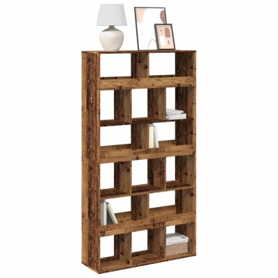 vidaXL Bibliotecă, lemn vechi, 100x33x187,5 cm, lemn prelucrat 3309382 foto