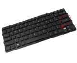 Tastatura Sony Neagra Vaio SVE14 series layout US fara rama enter mic, Vaio SVE1411 series layout US fara rama