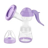 Cumpara ieftin Pompa de San Manuala Multifunctionala, Portabila, cu Tetina pentru Biberon, Anti-Scurgere, Anti-Reflux, 17x18 cm, 150 mL