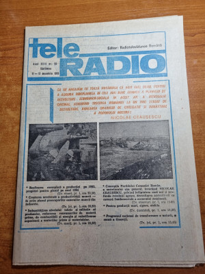 revista tele radio 11-17 decembrie 1983 foto