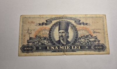 1000 lei 1948 foto
