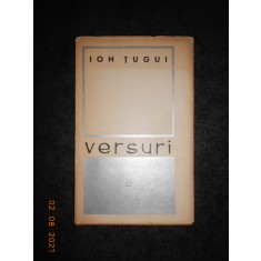 ION TUGUI - VERSURI (1967, cu dedicatie si autograf)