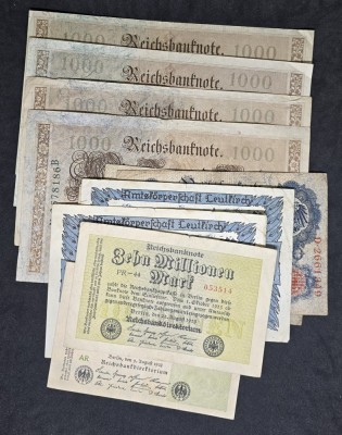 Lot Bancnote Gemania foto