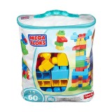 Set cuburi de constructie, Mega Bloks, 60 piese, DCH55