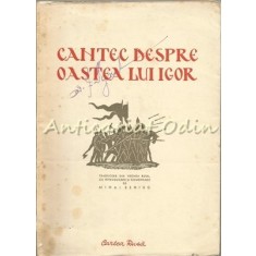 Cantec Despre Oastea Lui Igor, Fiul Lui Sveatoslav - Tiraj: 6100 Exemplare