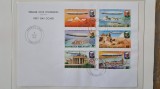 ZEPPELIN 1976 Madagascar Mi=783-788 FDC MNH