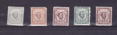 TSV @ - 1894 MICHEL LOT MUNTENEGRU, MH/*, urme de sarniera foto