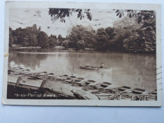 BZ-Craiova-Parcul-RPR -Sepia-1946- Circulata foto