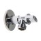 Robinet coltar Arco Delta, pentru instalatii termice si sanitare, DE603B, D 1/2&quot; x 3/8&quot;