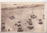 bnk cp Mamaia - Plaja - circulata 1957 - Libraria noastra