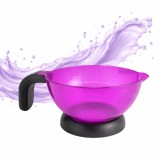Bol Profesional Vopsire Par cu Maner si Scala Masurare, Premium Violet