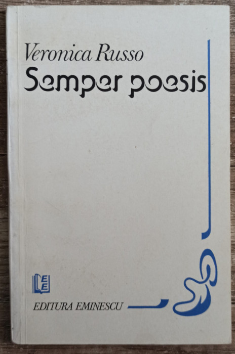 Semper poesis - Veronica Russo// dedicatie si semnatura