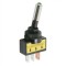 Comutator 2 pozitii OFF-ON 1 circuit 20A 12V cu LED verde cu retinere