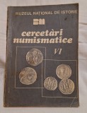 Cercetari numismatice, moneda antica si medievala, carte veche muzeul de istorie