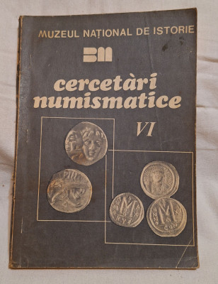 Cercetari numismatice, moneda antica si medievala, carte veche muzeul de istorie foto