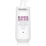 Cumpara ieftin Goldwell Dualsenses Blondes &amp; Highlights balsam pentru păr blond neutralizeaza tonurile de galben 1000 ml