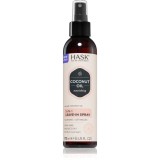 HASK Monoi Coconut Oil spray care nu necesita clatire pentru un par stralucitor si catifelat 175 ml