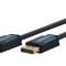 Cablu Profesional DisplayPort - DisplayPort 15m v1.2a 4K 60Hz 21.6Gbit/s AWG24 OFC Clicktronic 70716
