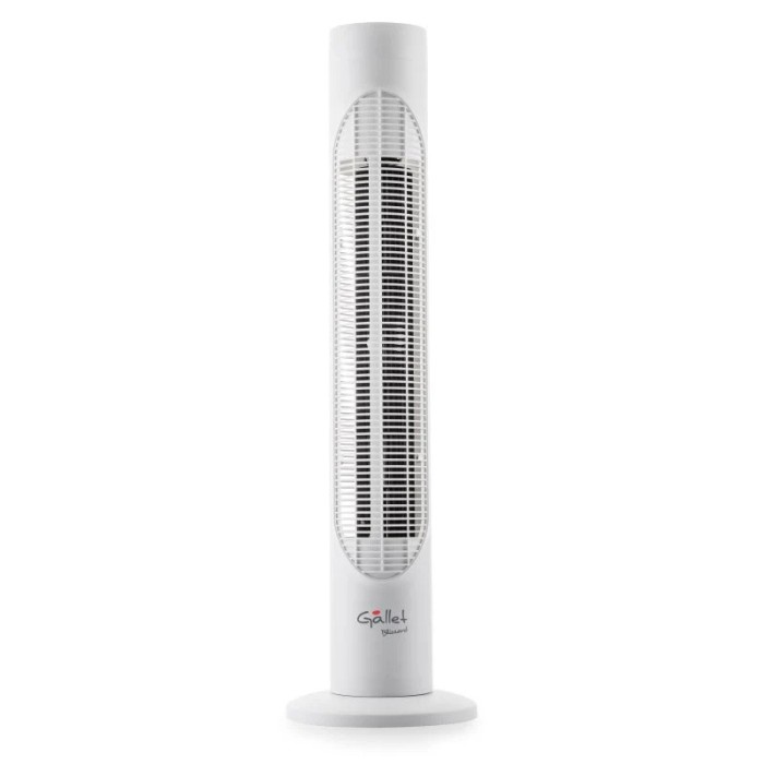 Ventilator turn Gallet VEN82T, 45W, 82.6 cm, 45 W, 3 viteze, oscilatie, timer,