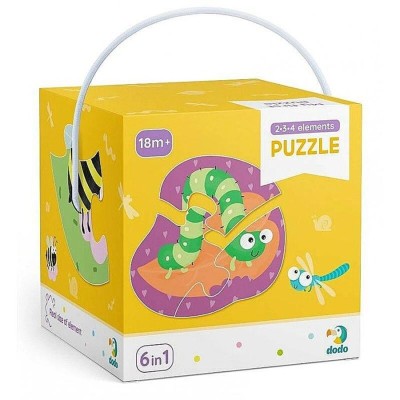 DODO PUZZLE ALAPOK BOGAROK 2-3-4 DB 2+ - DODO foto