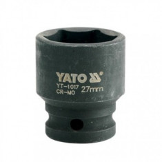 Cheie tubulara hexagonala de impact 1/2", 27mm, Yato YT-1017