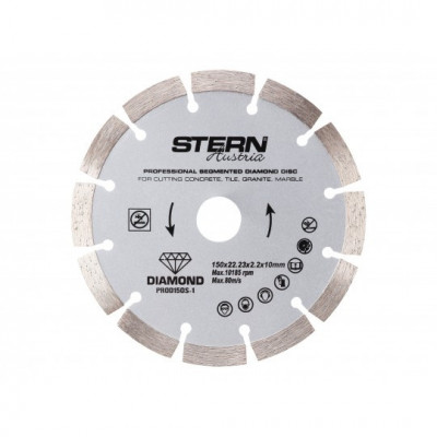 STERN Disc diamantat segmentat profesional 150 mm foto