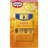 Cutie 4 Esente de Vanilie Dr. Oetker, 4 ml/Buc, Esente pentru Prajituri, Esenta de Vanilie pentru Prajituri, Dr. Oetker Esente de Vanilie, Fiole de Es