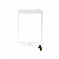 Touchscreen Cu buton si Conector IC Apple iPad Mini 3 Alb