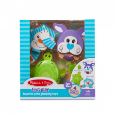 Set 3 jucarii pentru motricitate Animale de companie - Melissa & Doug