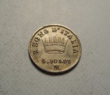 5 Soldi 1810 - Imparatul Napoleon Bonaparte Piesa Superba de Colectie, Europa
