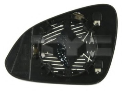 Sticla oglinda, oglinda retrovizoare exterioara OPEL INSIGNIA Combi (2008 - 2016) TYC 325-0112-1 foto