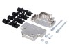 Carcasa Conector MH CONNECTORS D-Sub 25pin HD 44pin Ecranat Plastic Unghi 45gr