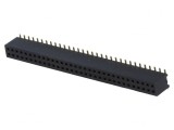 Soclu Șiruri Pini Mamă 64P 1.27mm SMT 2x32 1A 30m&Omega;, CONNFLY