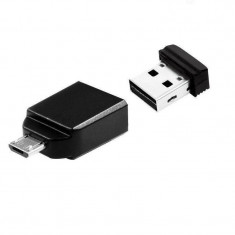 Memorie USB Verbatim, USB DRIVE 2.0, 32GB cu Adaptor