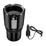 Cumpara ieftin Suport pahar cu incalzire sau racire, display, alimentare 12V, 36W, 11.45 X 96 X 16.6 cm, negru