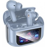 Handsfree Bluetooth HOCO EQ21, TWS, ANC, Albastru