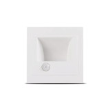 Spot Treapta LED Pir senzor 1W IP20, alb, Erste