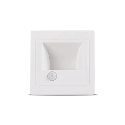 Spot Treapta LED Pir senzor 1W IP20, alb, Erste foto
