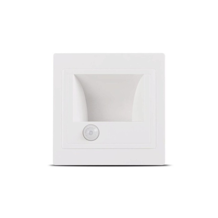 Spot Treapta LED Pir senzor 1W IP20, alb, Erste