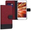 Husa pentru Huawei P9 Lite (2017), Textil, Rosu, 40893.04, Kwmobile