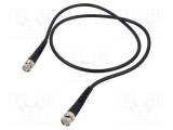 Cablu de măsurare BNC 1m negru CAL TEST