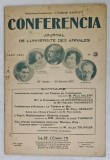 CONFERENCIA , JOURNAL DE L &#039;UNIVERSITE DES ANNALES , NR. 3 , 1931 , CONTINE SI TEXTE SEMNATE DE HELEN VACARESCO *